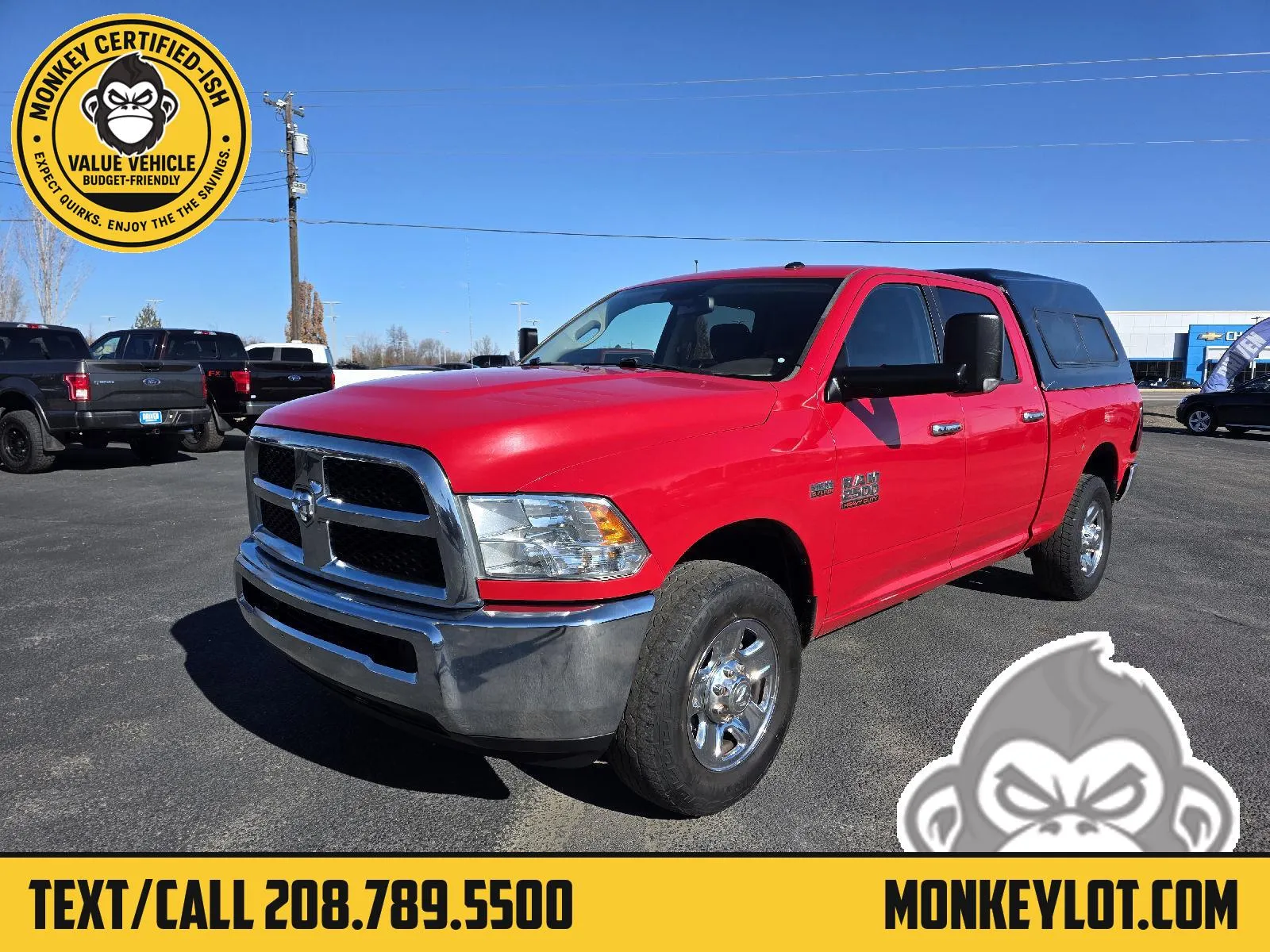 Red 2015 Ram 2500 SLT for sale in Boise, ID