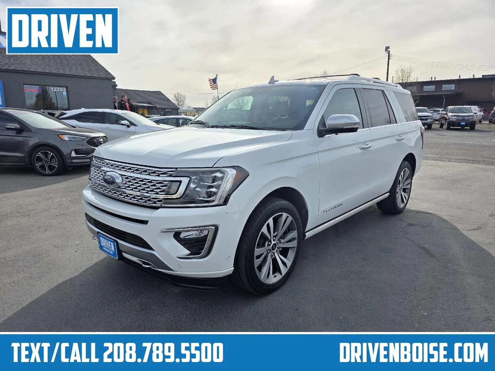 White 2020 Ford Expedition Platinum for sale in Boise, ID