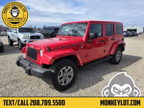 Red 2016 Jeep Wrangler Unlimited Rubicon for sale in Boise, ID