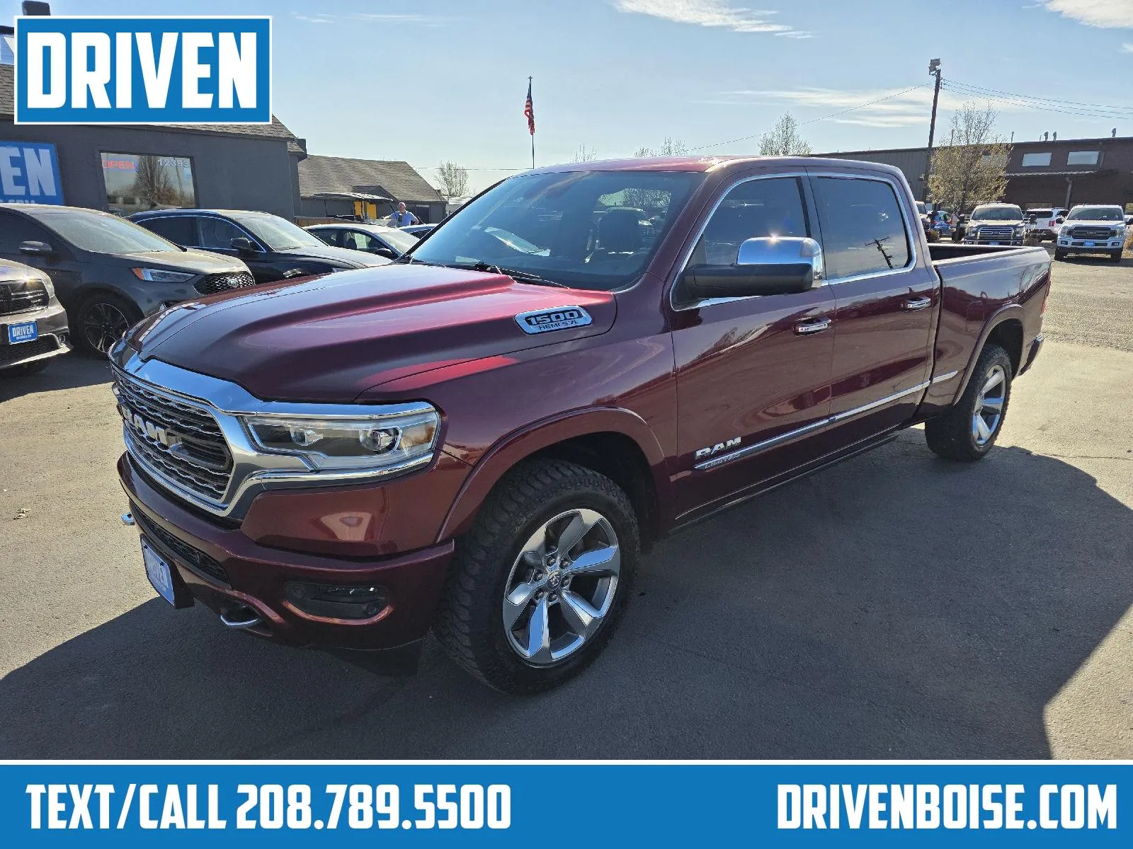 Red 2019 Ram 1500 Limited for sale in Boise, ID