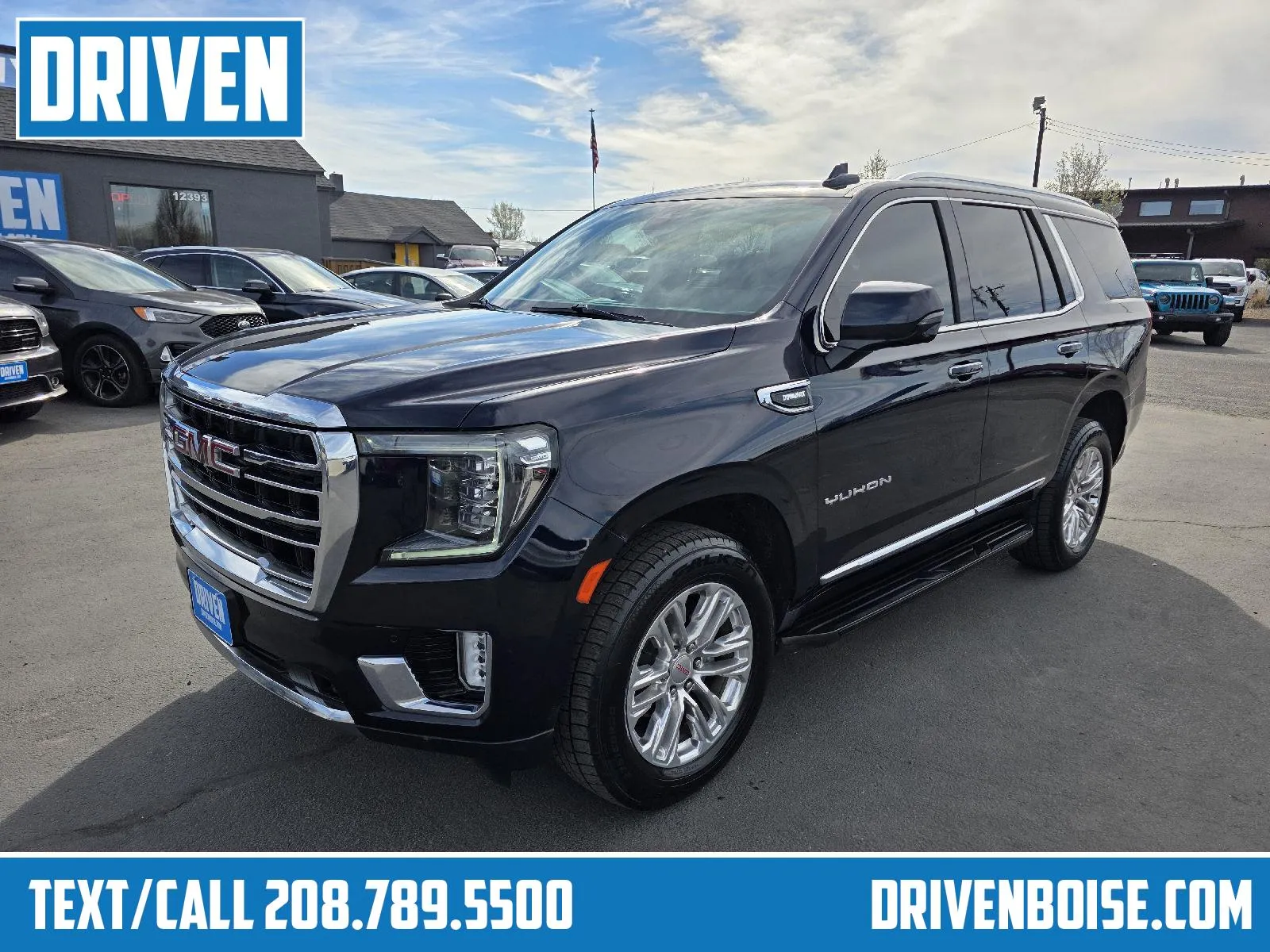 Blue 2022 GMC Yukon SLT for sale in Boise, ID