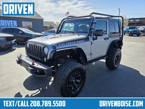 Silver 2018 Jeep Wrangler JK Rubicon Recon for sale in Boise, ID