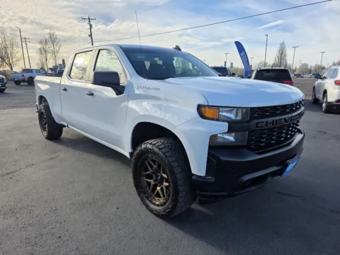 Another view of 2019 Chevrolet Silverado 1500 Crew Cab Work Truck Pickup 4D 6 1/2 ft for sale in Boise, ID at Driven