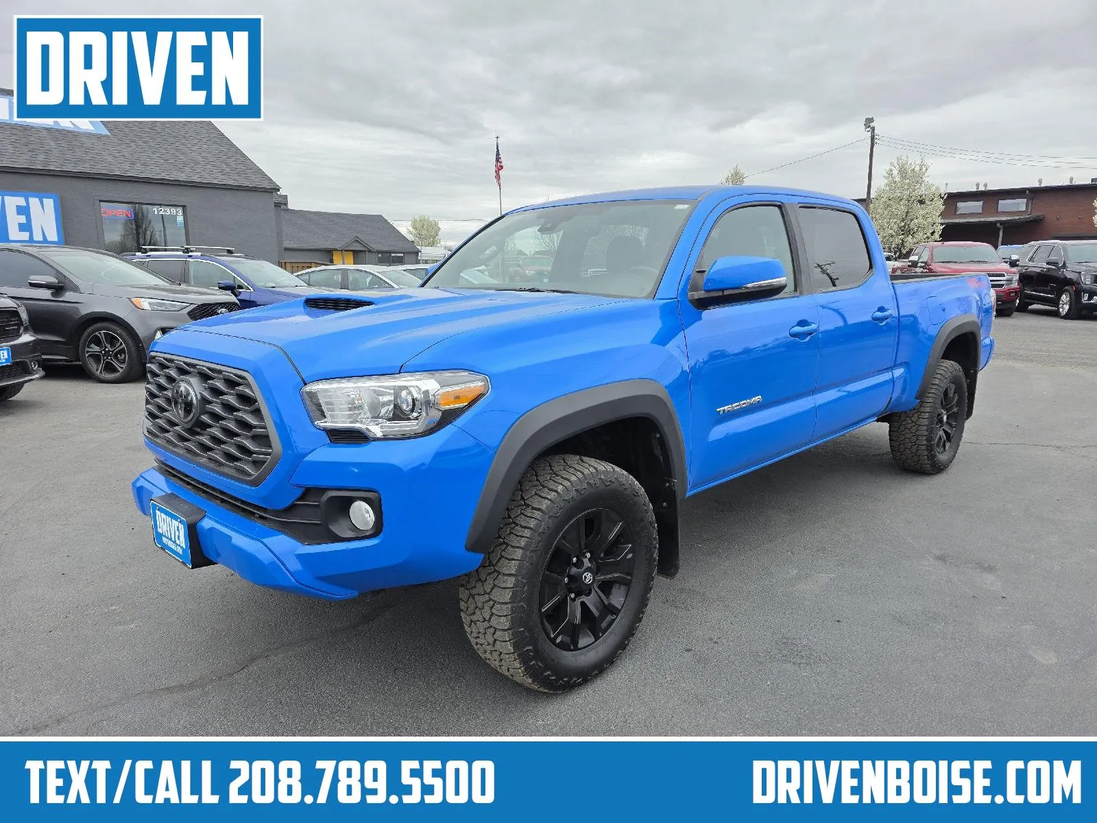 Blue 2021 Toyota Tacoma TRD Sport for sale in Boise, ID