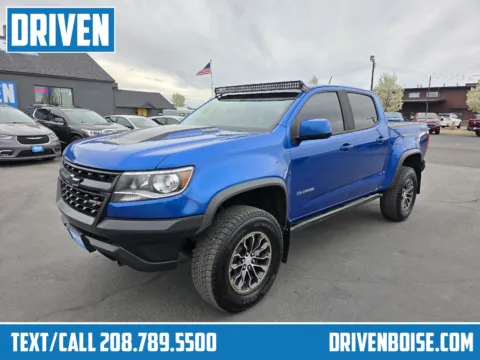 Blue 2019 Chevrolet Colorado 4WD ZR2 for sale in Boise, ID