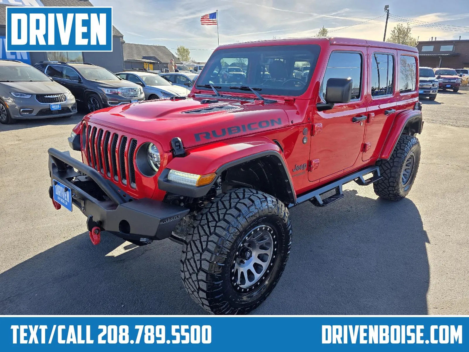 Red 2020 Jeep Wrangler Unlimited Rubicon for sale in Boise, ID