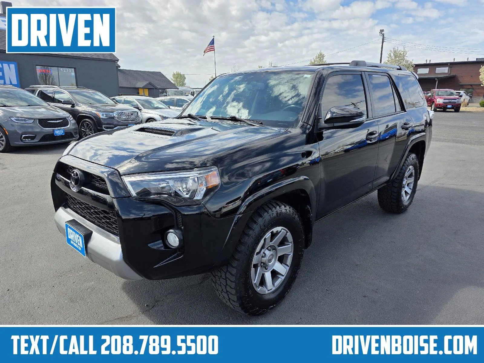 Black 2016 Toyota 4Runner Trail Premium for sale in Boise, ID