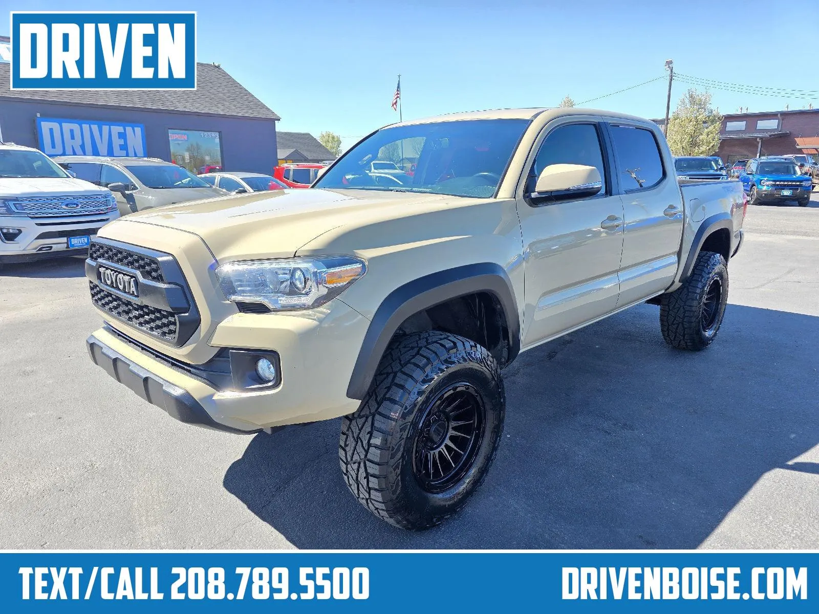 Beige 2016 Toyota Tacoma TRD Off-Road for sale in Boise, ID