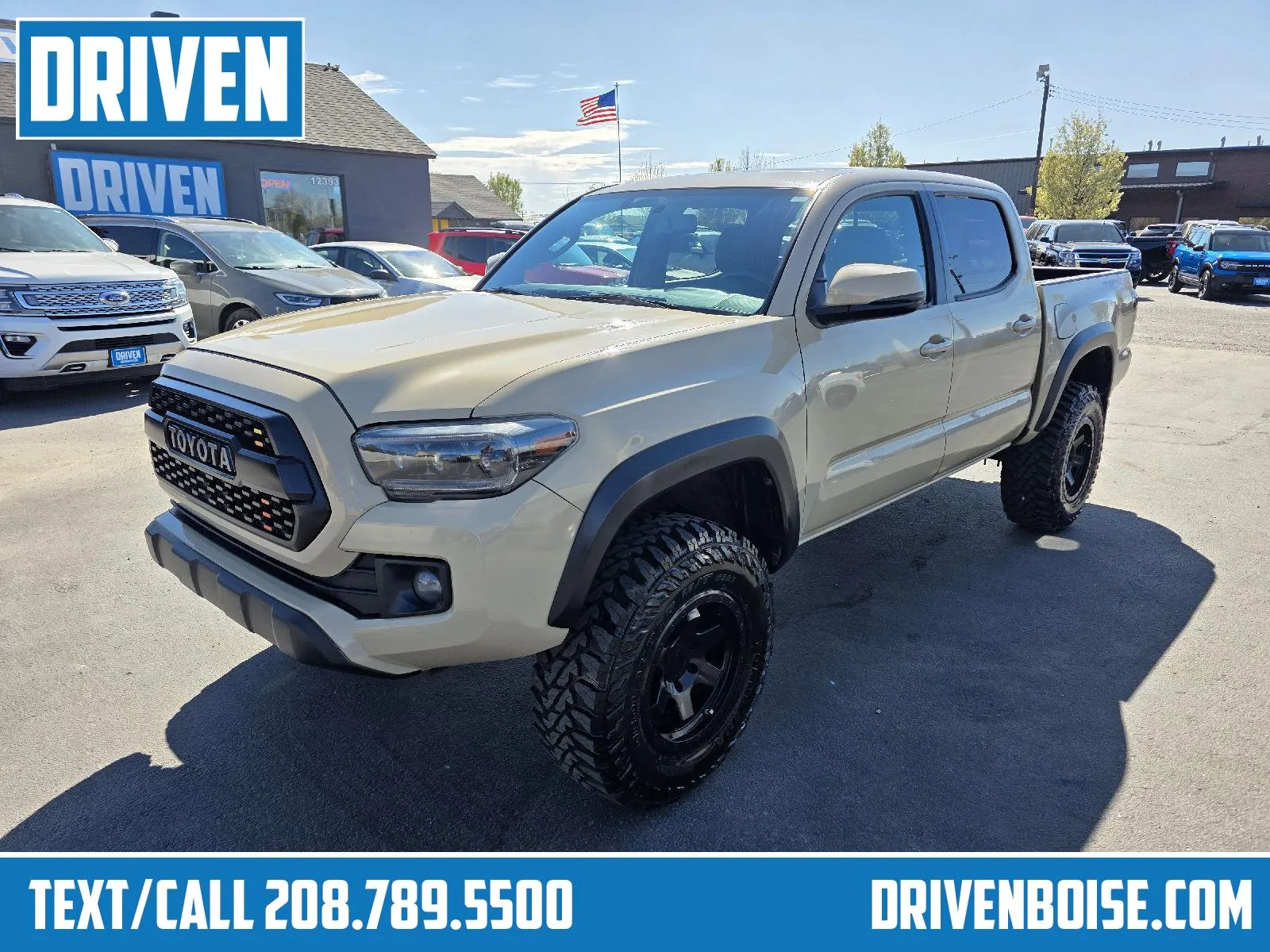 Beige 2017 Toyota Tacoma TRD Off-Road for sale in Boise, ID