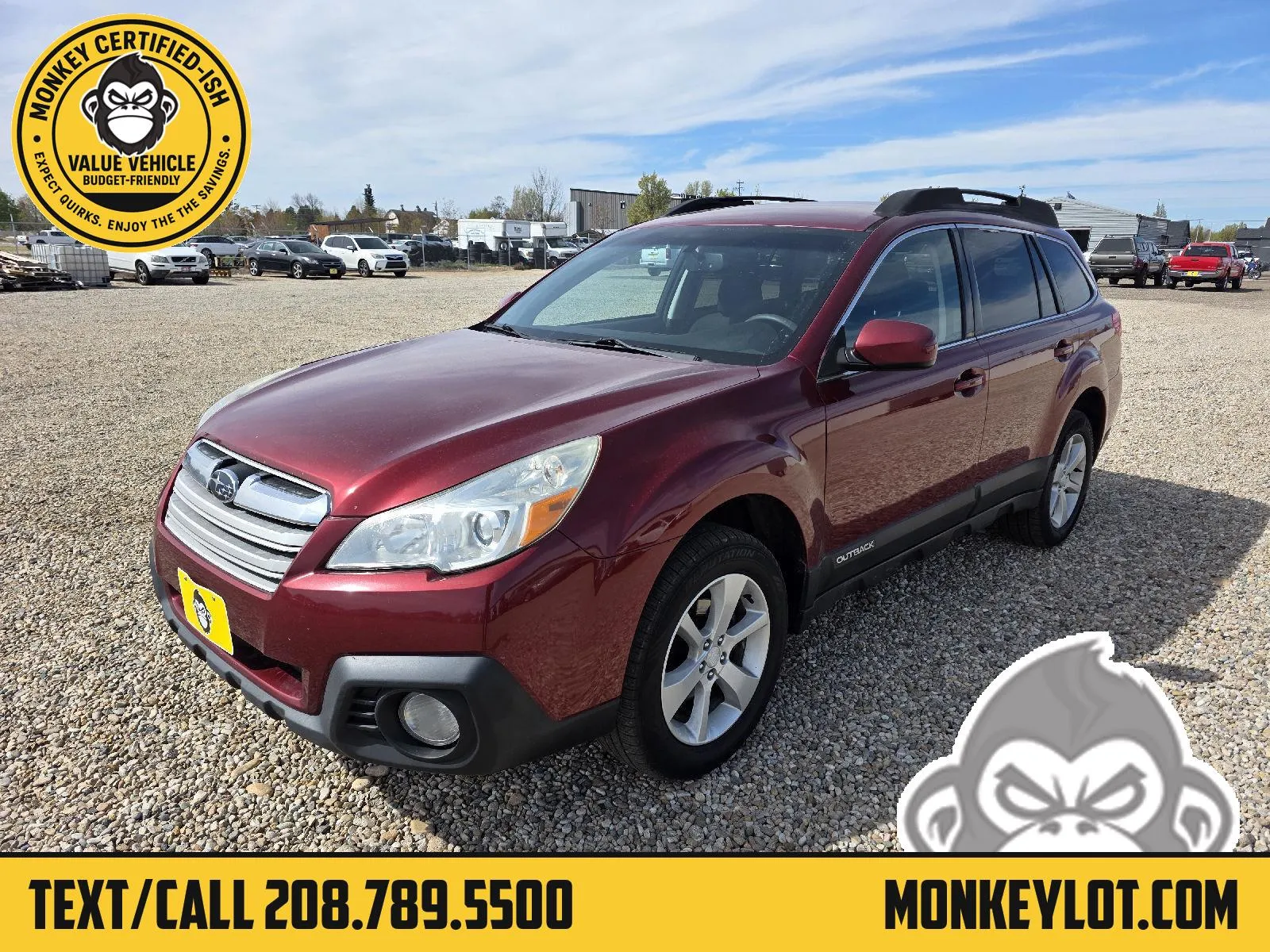 Red 2013 Subaru Outback 2.5i Premium Wagon 4D for sale in Boise, ID