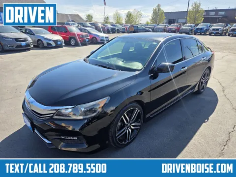 Black 2017 Honda Accord Sedan Sport for sale in Boise, ID