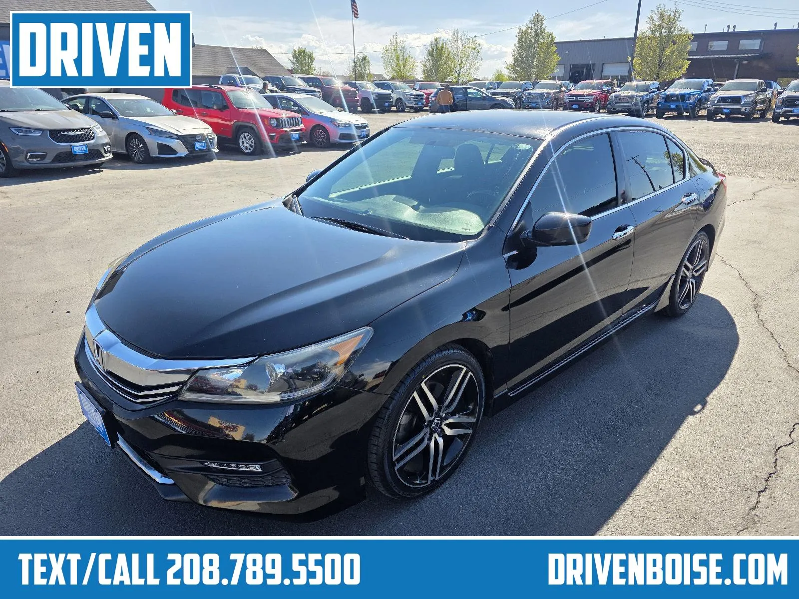 Black 2017 Honda Accord Sedan Sport for sale in Boise, ID