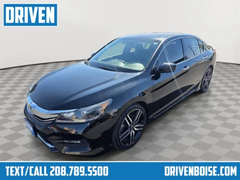 Black 2017 Honda Accord Sedan Sport for sale in Boise, ID