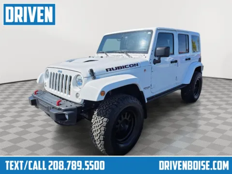 White 2016 Jeep Wrangler Unlimited Rubicon Hard Rock for sale in Boise, ID