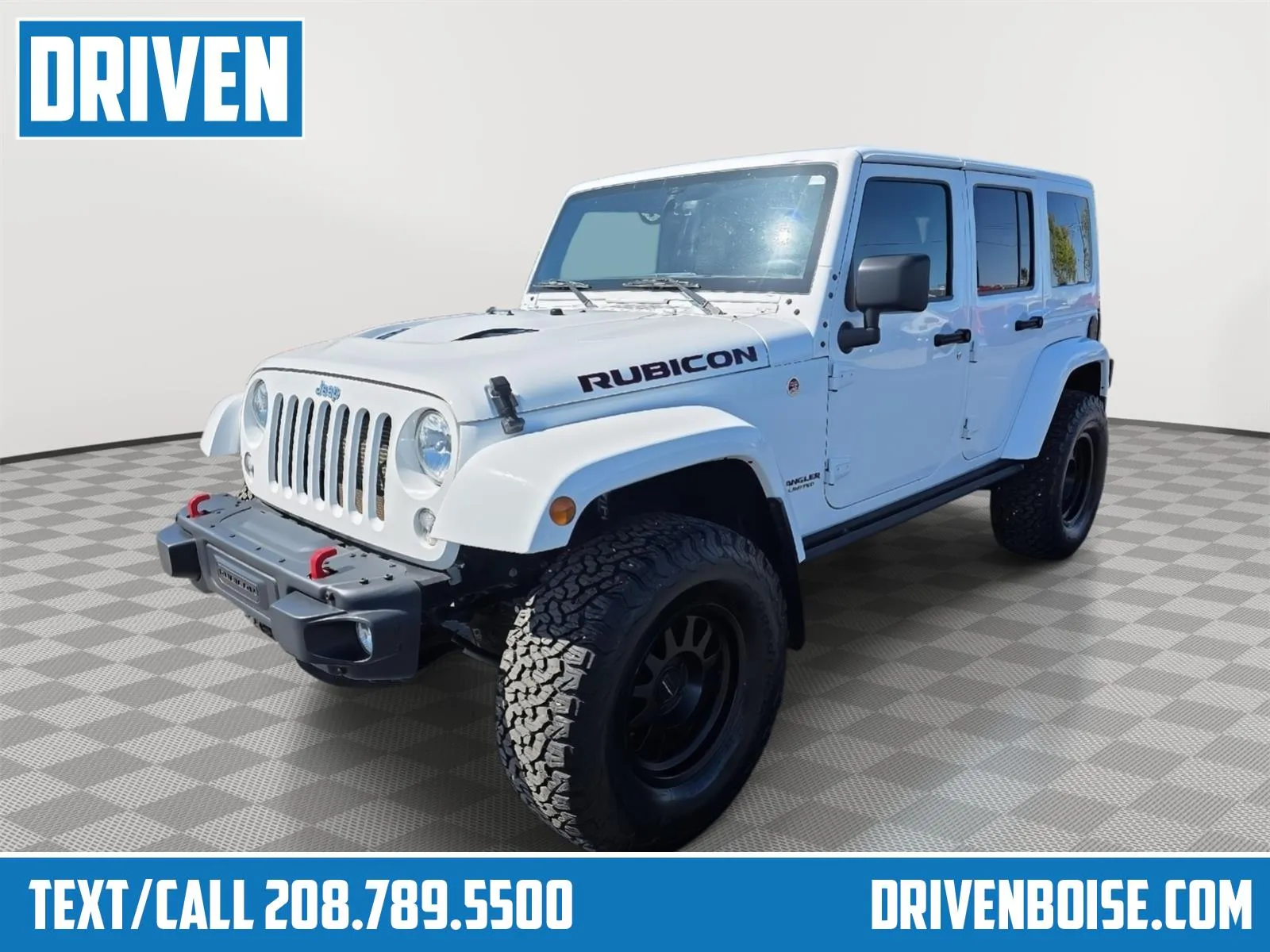 White 2016 Jeep Wrangler Unlimited Rubicon Hard Rock for sale in Boise, ID