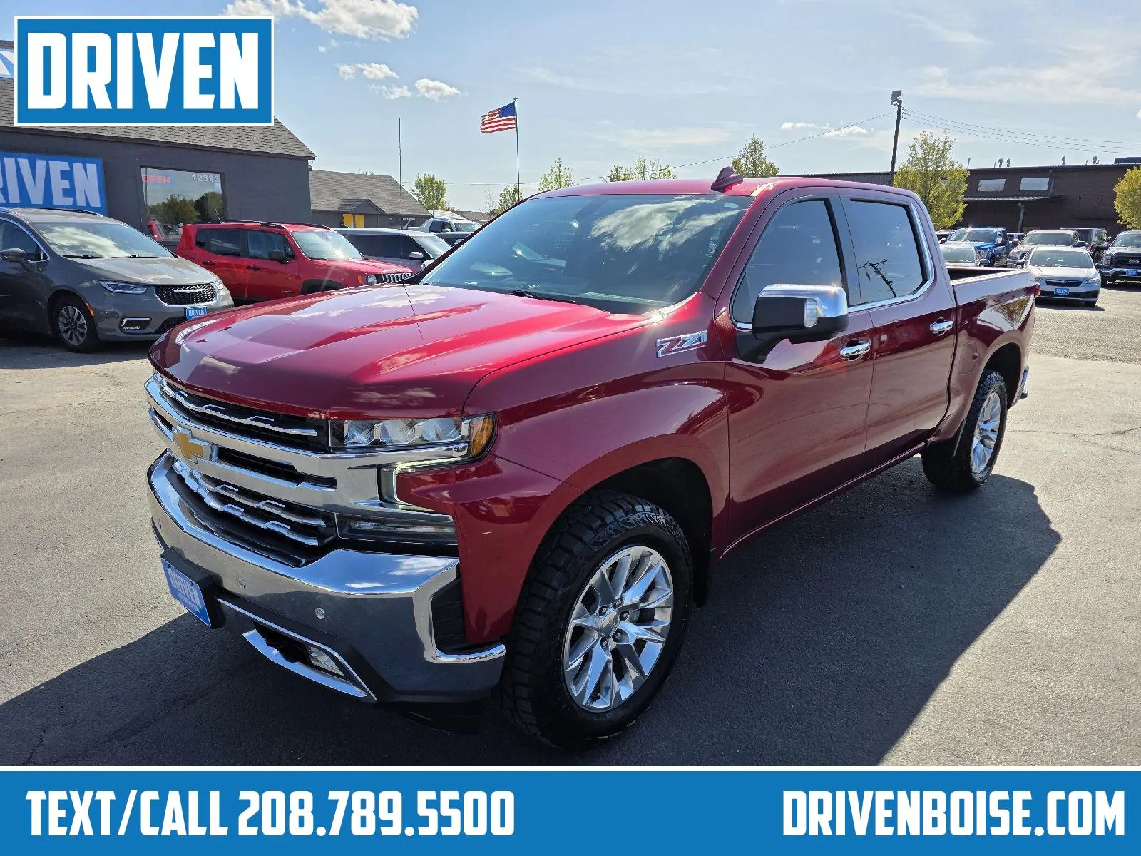 Red 2021 Chevrolet Silverado 1500 LTZ for sale in Boise, ID