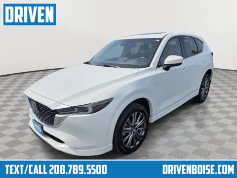 White 2022 Mazda CX-5 2.5 Turbo Signature for sale in Boise, ID