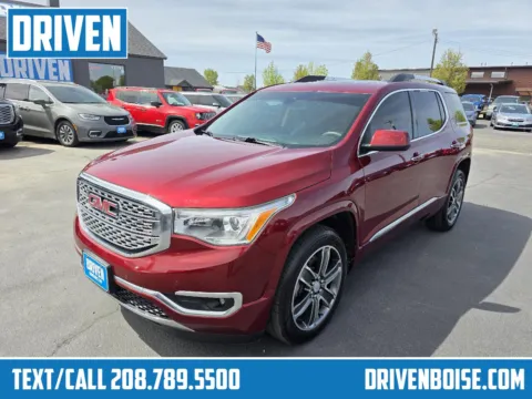 Red 2018 GMC Acadia Denali for sale in Boise, ID