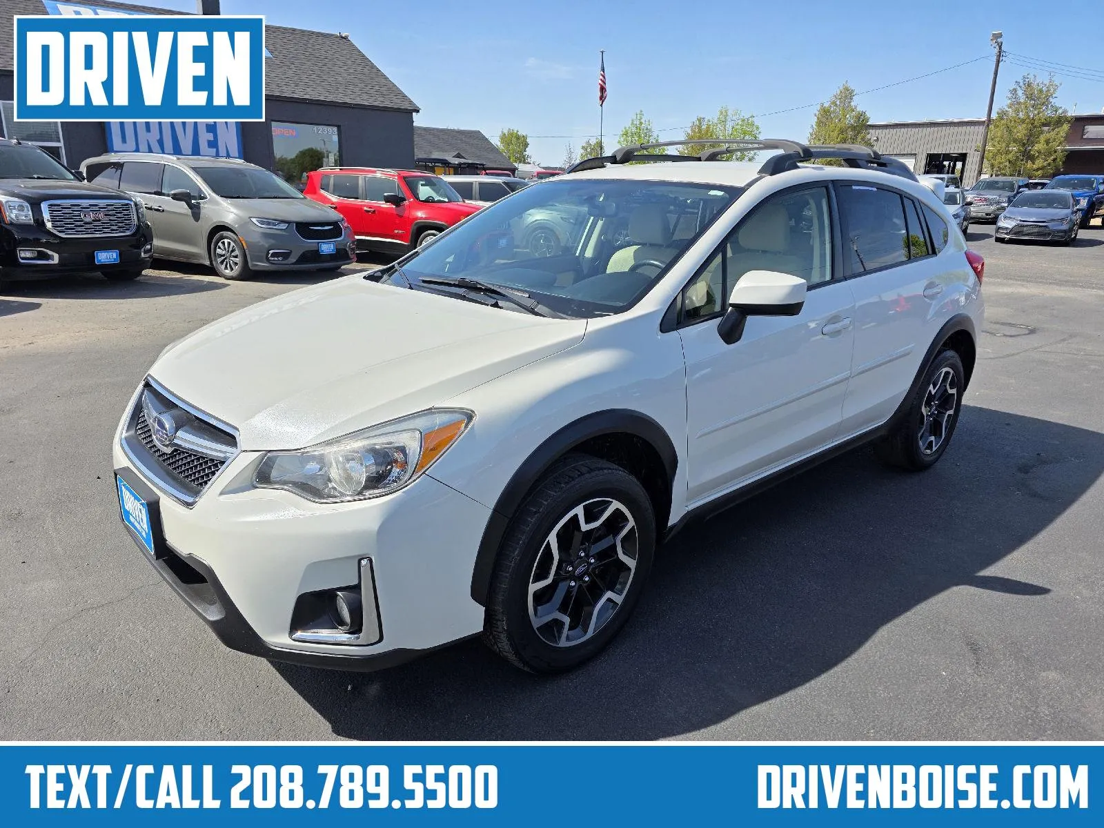 White 2017 Subaru Crosstrek Premium for sale in Boise, ID