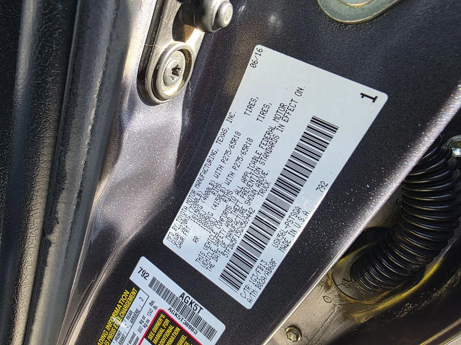 2016 Toyota Tundra SR5 - Photo 23