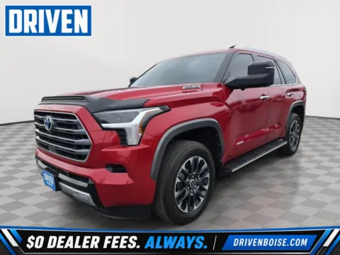 Red 2024 Toyota Sequoia Limited for sale in Boise, ID