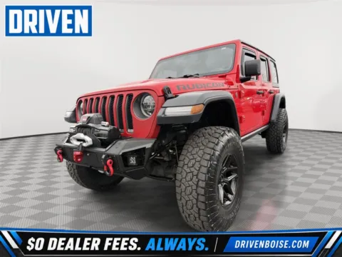Red 2018 Jeep Wrangler Unlimited Rubicon for sale in Boise, ID