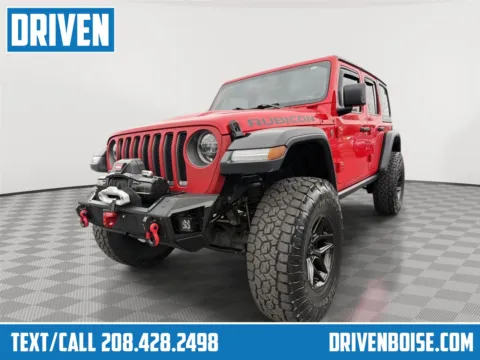 Red 2018 Jeep Wrangler Unlimited Rubicon for sale in Boise, ID
