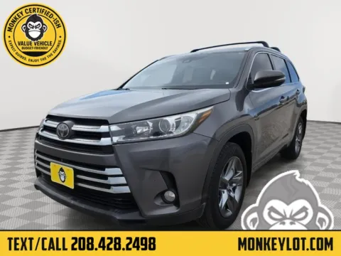 Gray 2017 Toyota Highlander Limited Platinum for sale in Boise, ID
