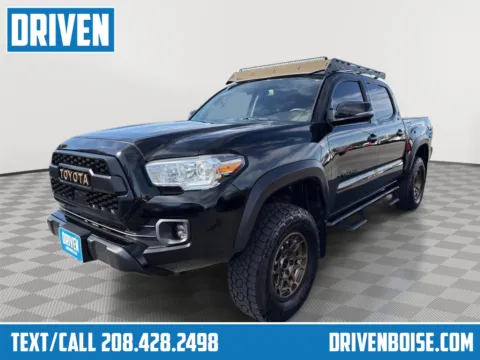 Black 2023 Toyota Tacoma Double Cab Trail Special Edition Pickup 4D 5 ft for sale in Boise, ID