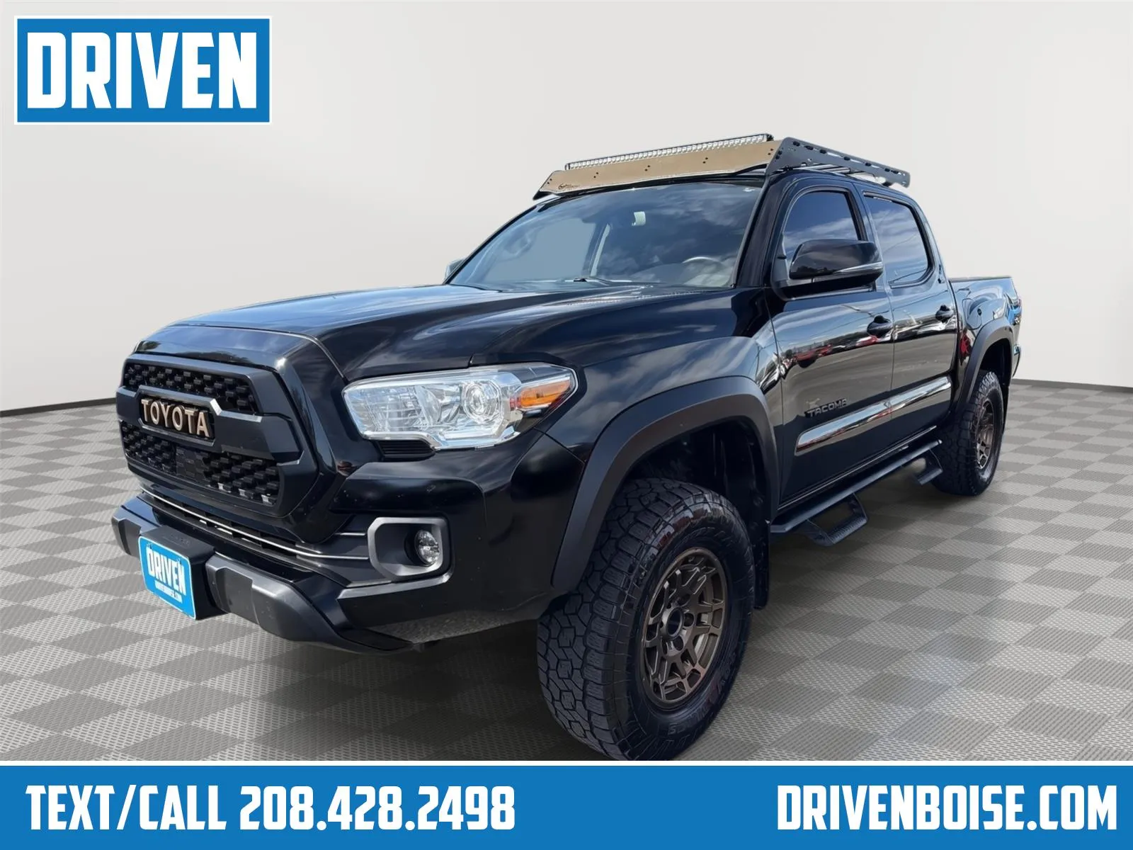 Black 2023 Toyota Tacoma Double Cab Trail Special Edition Pickup 4D 5 ft for sale in Boise, ID