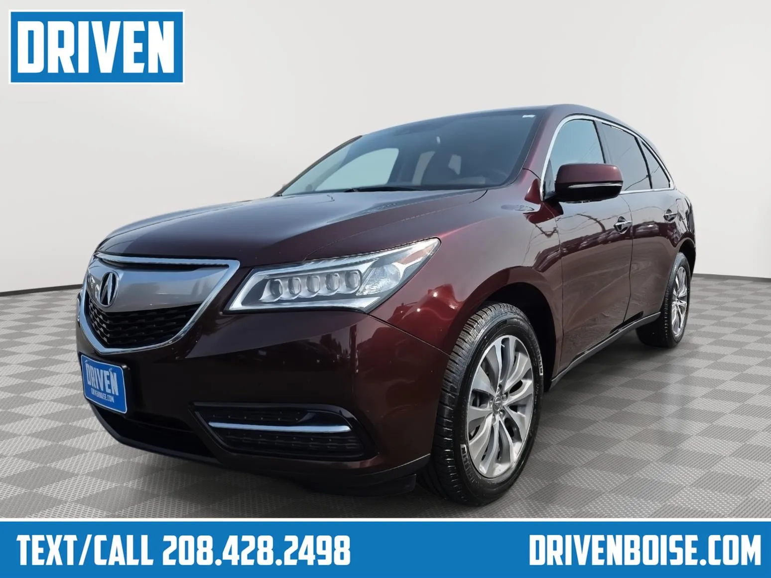 Red 2015 Acura MDX Tech Pkg for sale in Boise, ID