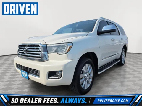 White 2018 Toyota Sequoia Platinum for sale in Boise, ID