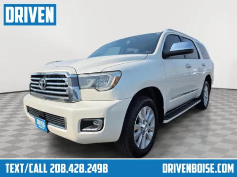 White 2018 Toyota Sequoia Platinum for sale in Boise, ID