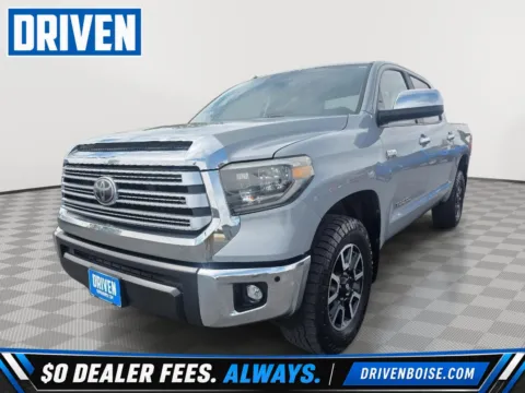 Gray 2019 Toyota Tundra CrewMax Limited Pickup 4D 5 1/2 ft for sale in Boise, ID