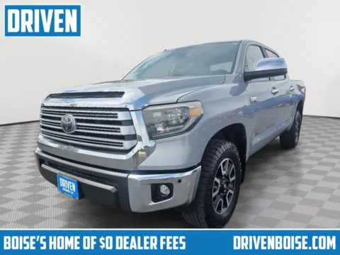 Gray 2019 Toyota Tundra CrewMax Limited Pickup 4D 5 1/2 ft for sale in Boise, ID