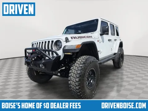 White 2019 Jeep Wrangler Unlimited Rubicon for sale in Boise, ID