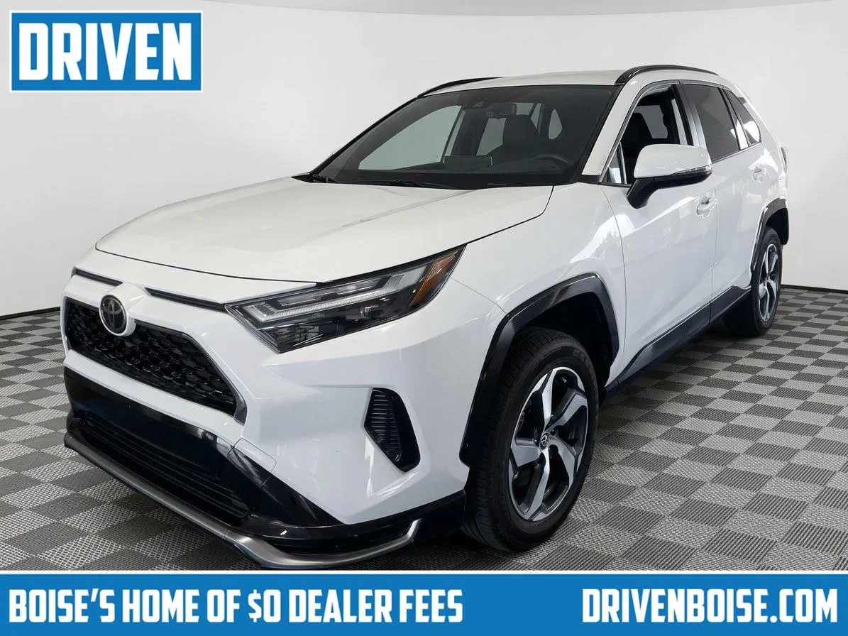 White 2025 Toyota RAV4 Plug-In Hybrid SE for sale in Boise, ID