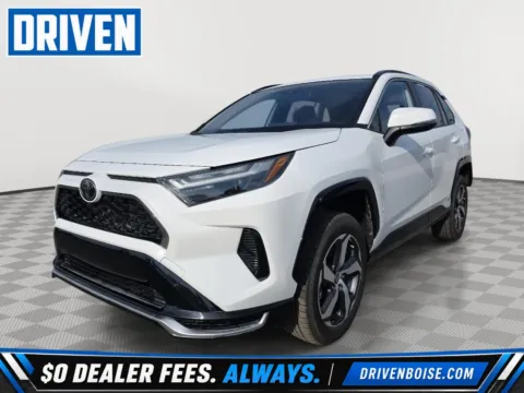 White 2025 Toyota RAV4 Plug-In Hybrid SE for sale in Boise, ID