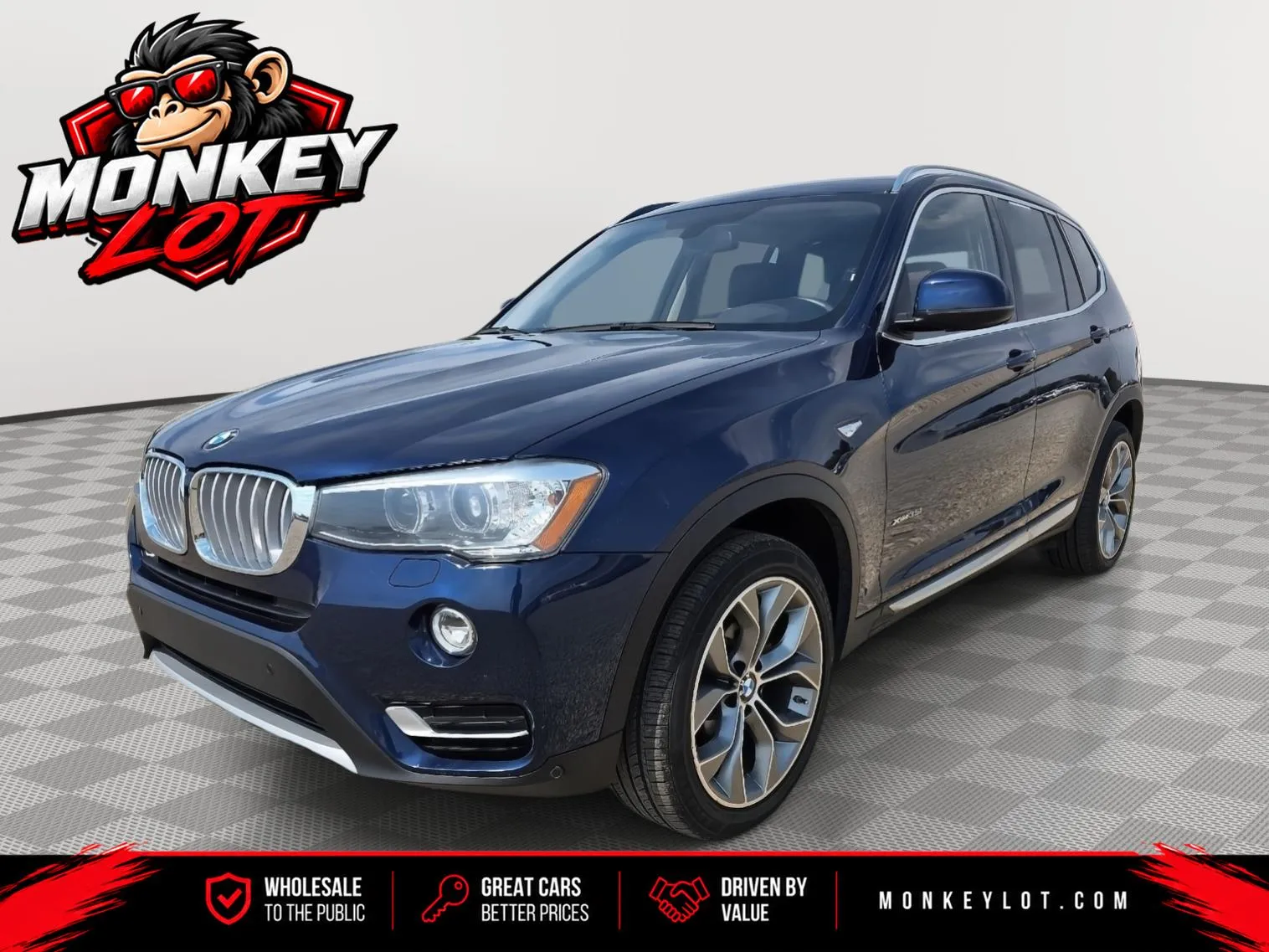 Blue 2015 BMW X3 xDrive35i for sale in Boise, ID
