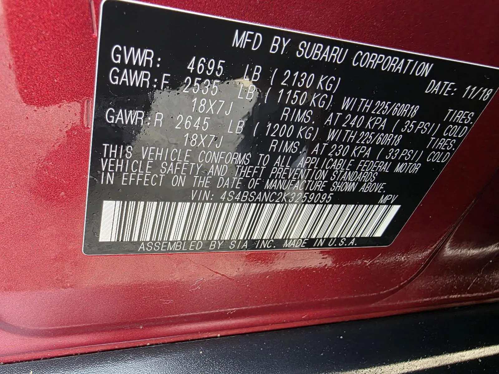 Subaru Outback photo 23