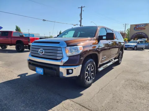 Used 2014 Toyota Tundra CrewMax Limited Pickup 4D 5 1/2 ft