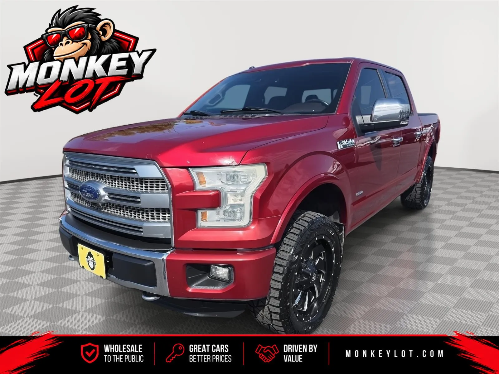 Red 2016 Ford F-150 Platinum for sale in Boise, ID
