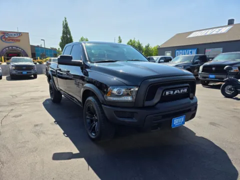 Another view of 2022 Ram 1500 Classic Quad Cab Warlock Pickup 4D 6 1/3 ft for sale in Boise, ID at Driven