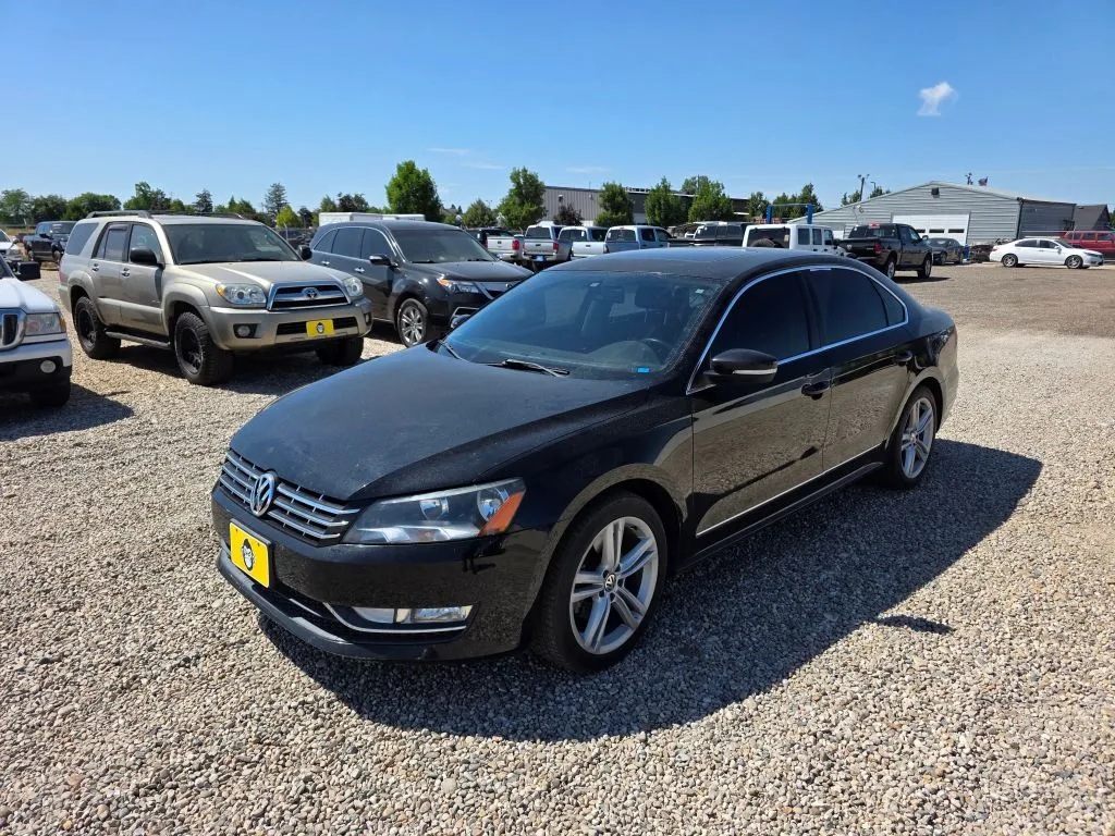 Black 2014 Volkswagen Passat 1.8T SEL Premium Sedan 4D for sale in Boise, ID
