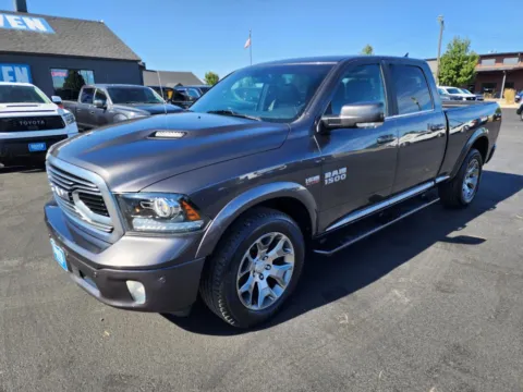 Gray 2018 Ram 1500 Crew Cab Laramie Longhorn Pickup 4D 6 1/3 ft for sale in Boise, ID