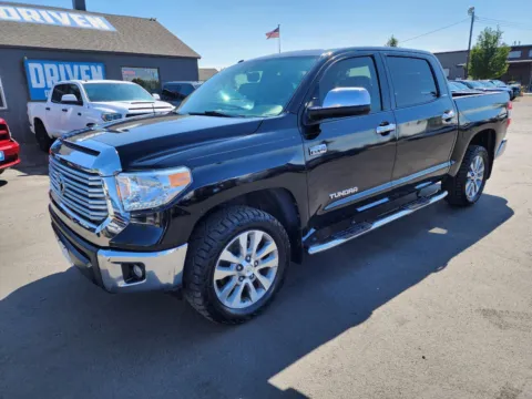 Black 2015 Toyota Tundra 4WD Truck LTD for sale in Boise, ID