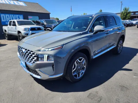Gray 2023 Hyundai Santa Fe Hybrid SEL Premium for sale in Boise, ID
