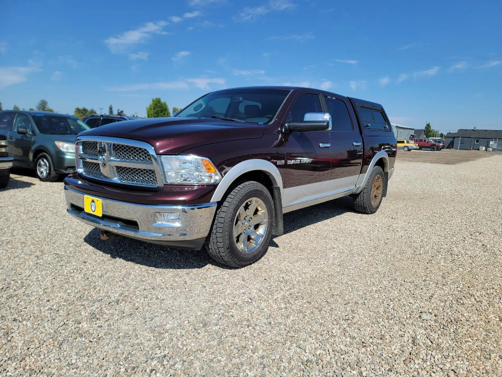 Red 2012 Ram 1500 Laramie for sale in Boise, ID