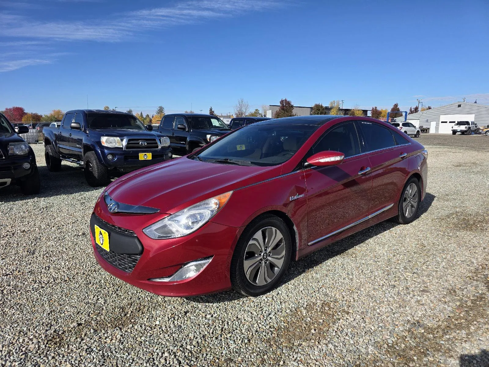 Red 2014 Hyundai Sonata Hybrid Limited for sale in Boise, ID