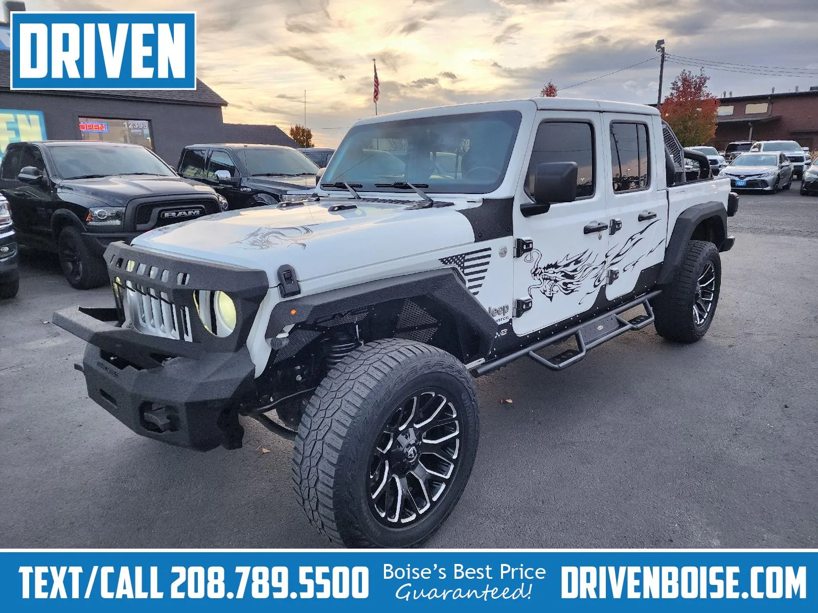 White 2020 Jeep Gladiator Overland for sale in Boise, ID